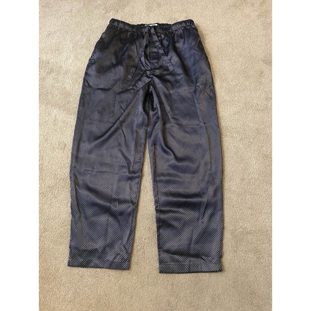 Concepts by Claiborne Satin Black Vintage Men’s Pajama Pants Size L